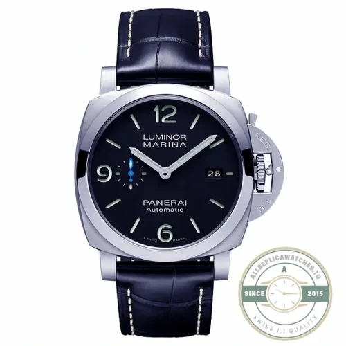 Panerai Luminor Marina 1950 replica PAM 1312 black sandwich dial steel case