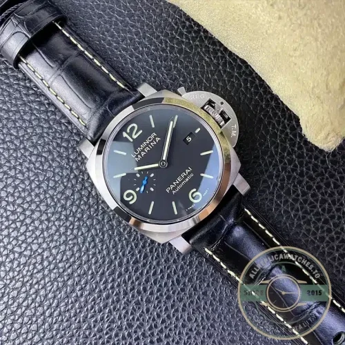 Panerai Luminor Marina 1950 replica PAM 1312 black sandwich dial steel case