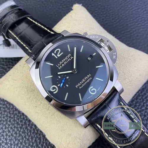 Panerai Luminor Marina 1950 replica PAM 1312 black sandwich dial steel case