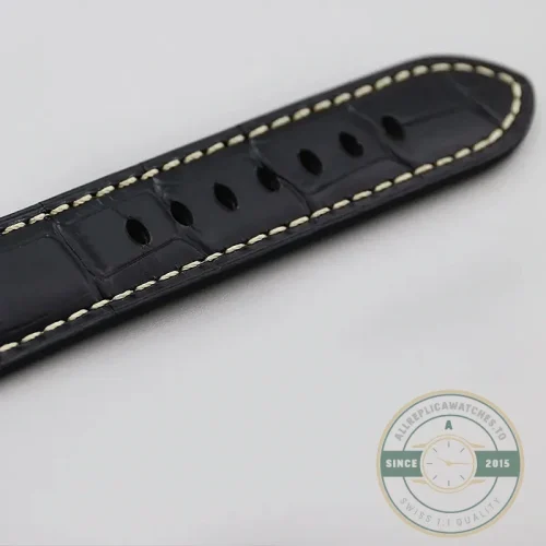 Panerai Luminor Marina replica PAM 1115 grey sandwich dial Goldtech case