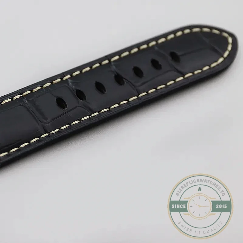 Panerai Luminor Marina replica PAM 1115 grey sandwich dial Goldtech case