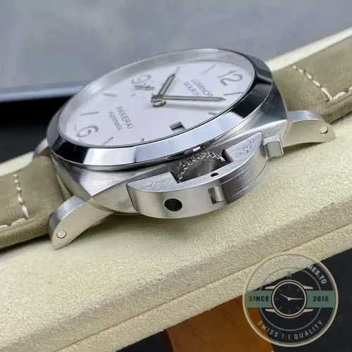 Panerai Luminor Marina replica PAM 1314 white sandwich dial steel case