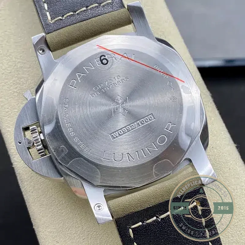 Panerai Luminor Marina replica PAM 1314 white sandwich dial steel case