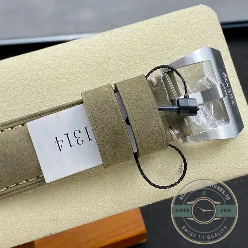 Panerai Luminor Marina replica PAM 1314 white sandwich dial steel case