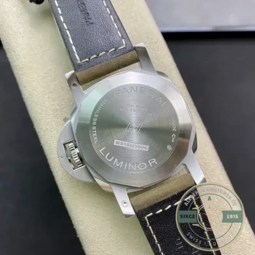 Panerai Luminor Marina replica PAM01394 white sandwich dial steel case