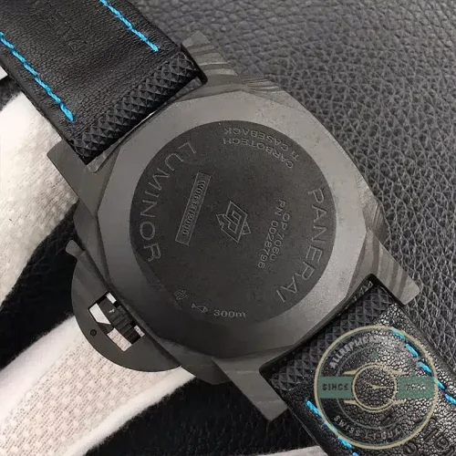 Panerai Luminor Marina replica PAM01661 black sandwich dial Carbotech case