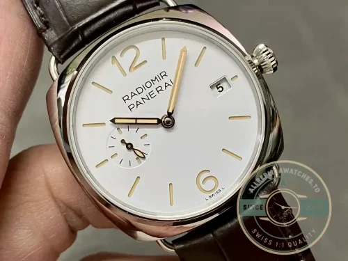 Panerai Replica Radiomir replica PAM1292 white sandwich dial steel case