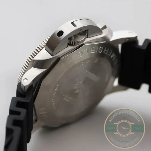 Panerai Submersible replica PAM01229 black sandwich dial steel case