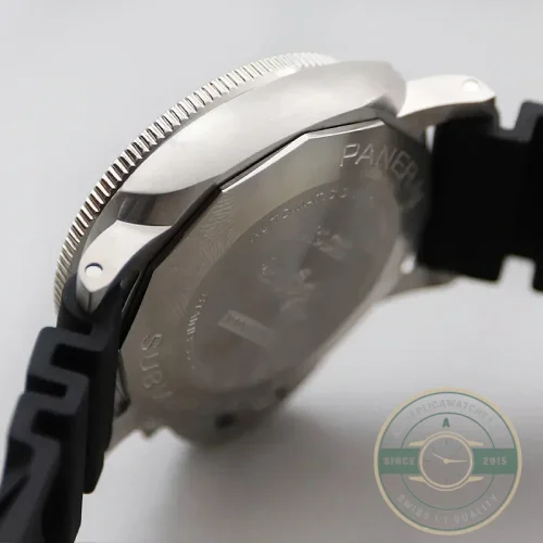 Panerai Submersible replica PAM01229 black sandwich dial steel case