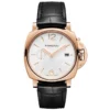 Panerai Luminor Due Goldtech PAM1336 front, white face framed by rose gold tone