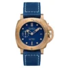 Panerai Submersible Bronzo PAM1074 front, navy blue dial in a bronze tone case