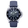 Panerai Submersible Grigio Roccia PAM1288 front, dark grey dial and grey canvas strap