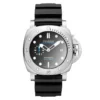 Panerai Submersible QuarantaQuattro PAM1229 front, black to grey fading dial and black rubber