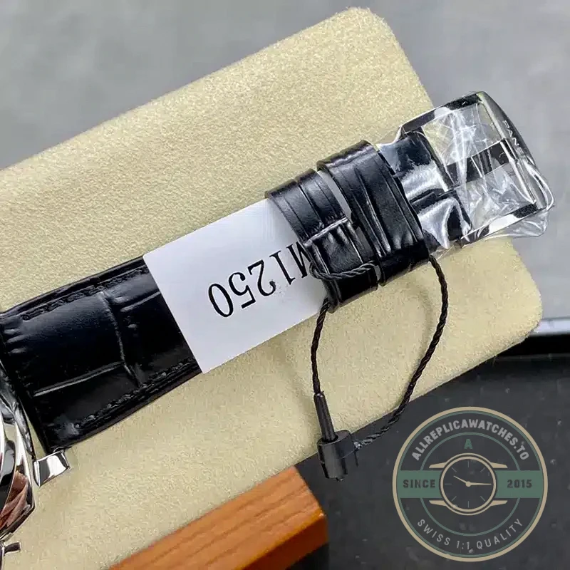 Panerai Luminor Due replica PAM1250 black sandwich dial steel case