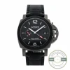 Panerai Luminor Luna Rossa GMT replica PAM1096 black dial steel case