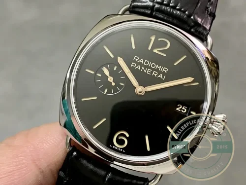 Panerai Radiomir replica PAM 1294 black sandwich dial steel case