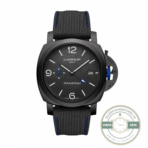 Panerai Luminor replica PAM1176 Carbotech case with grey dial and small seconds