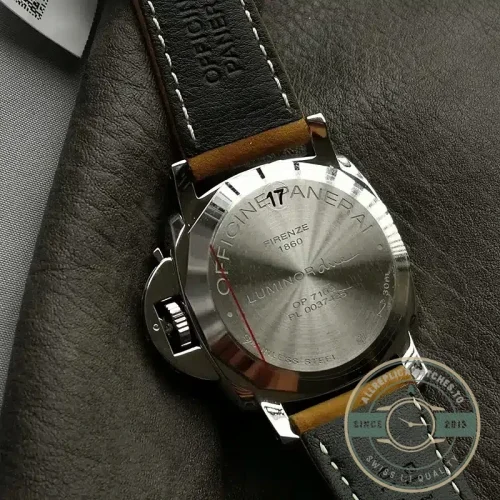 Panerai Replica Luminor Due replica PAM00904 grey sandwich dial steel case