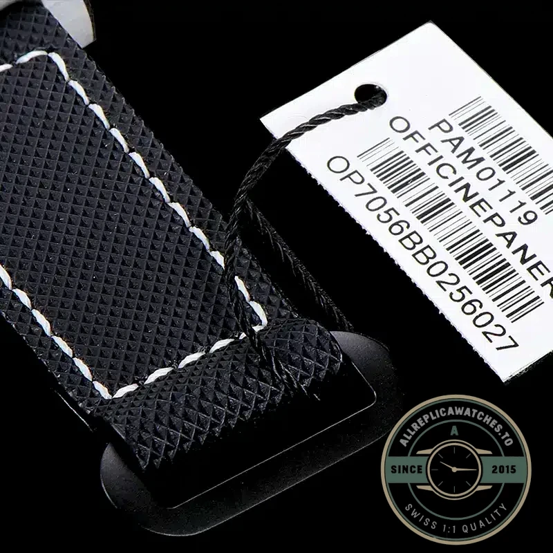 Panerai Luminor Marina replica PAM 1119 grey dial Carbotech case