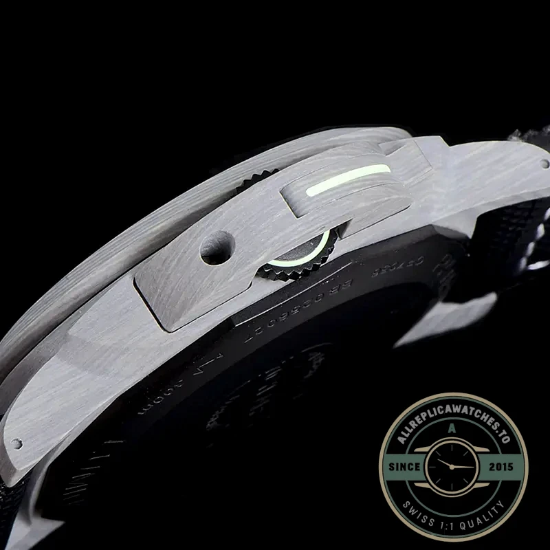 Panerai Luminor Marina replica PAM 1119 grey dial Carbotech case