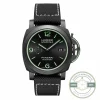 Panerai Luminor Marina replica PAM01118 black dial Carbotech case