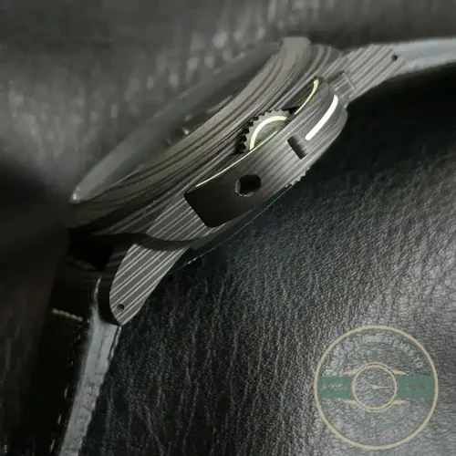 Panerai Luminor Marina replica PAM01118 black dial Carbotech case