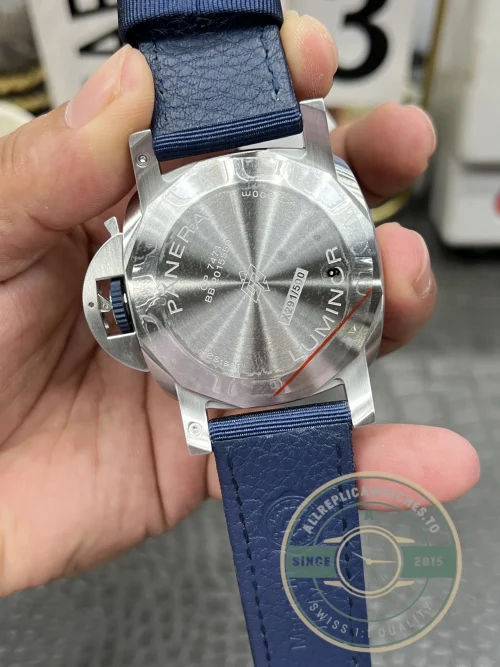 Panerai Replica Luminor replica PAM1157 blue dial Carbotech case