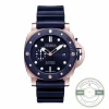 Panerai Replica Submersible replica PAM 1070 black OroCarbo dial with gold Goldtech case