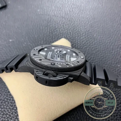 Panerai Replica Submersible replica PAM979 grey dial Carbotech case