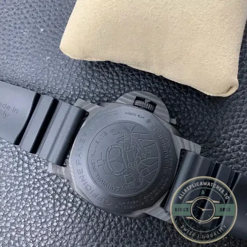 Panerai Replica Submersible replica PAM979 grey dial Carbotech case