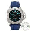 Panerai Replica Submersible replica PAM985 black dial titanium case Mike Horn Edition