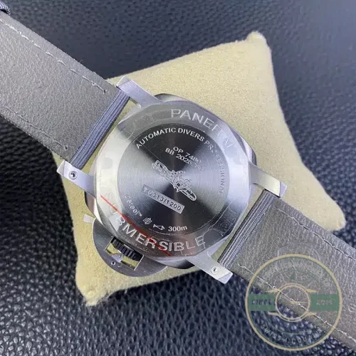 Panerai Submersible replica PAM1288 grey Grigio Roccia dial steel case