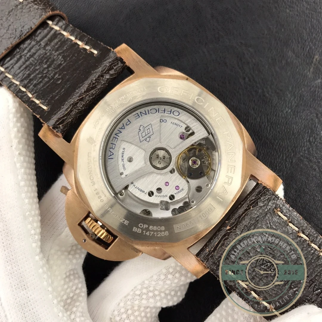 Panerai Luminor replica Submersible PAM382 grey dial Carbotech case