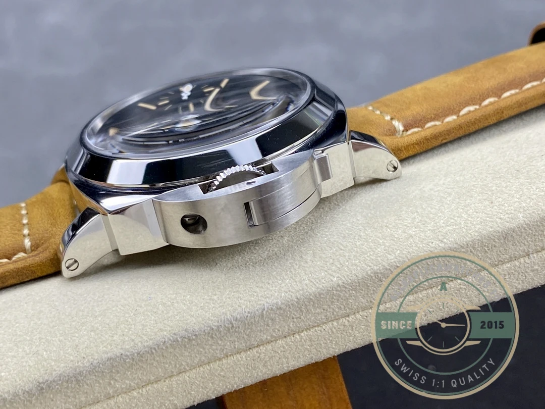 Panerai Luminor Marina replica PAM434 grey dial Carbotech case