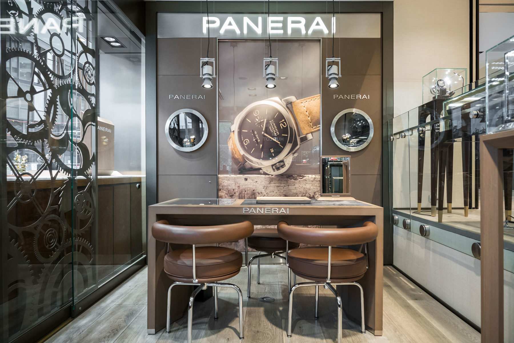 Panerai Collection Display Multiple Watches