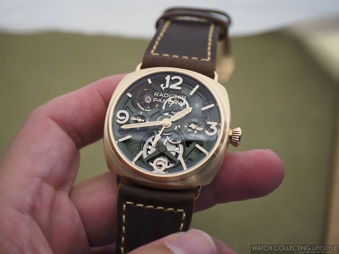 Panerai Radiomir Tourbillon GMT Bronzo edition