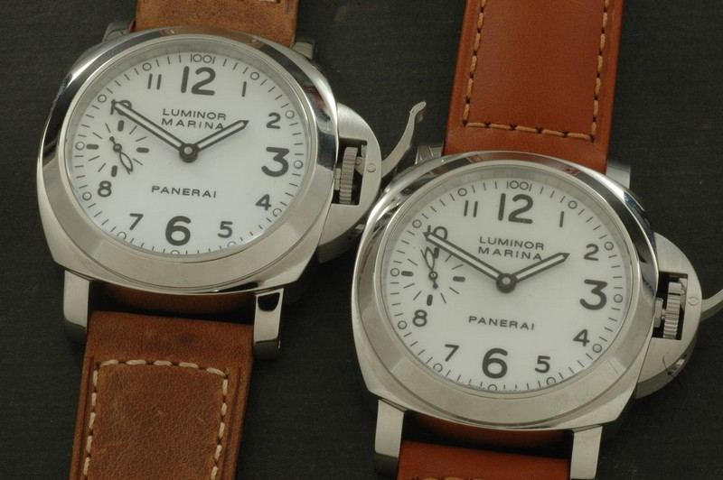 Panerai factory quality comparison close-up detail
