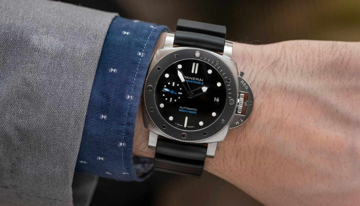 Panerai Submersible 42Mm Black Ceramic