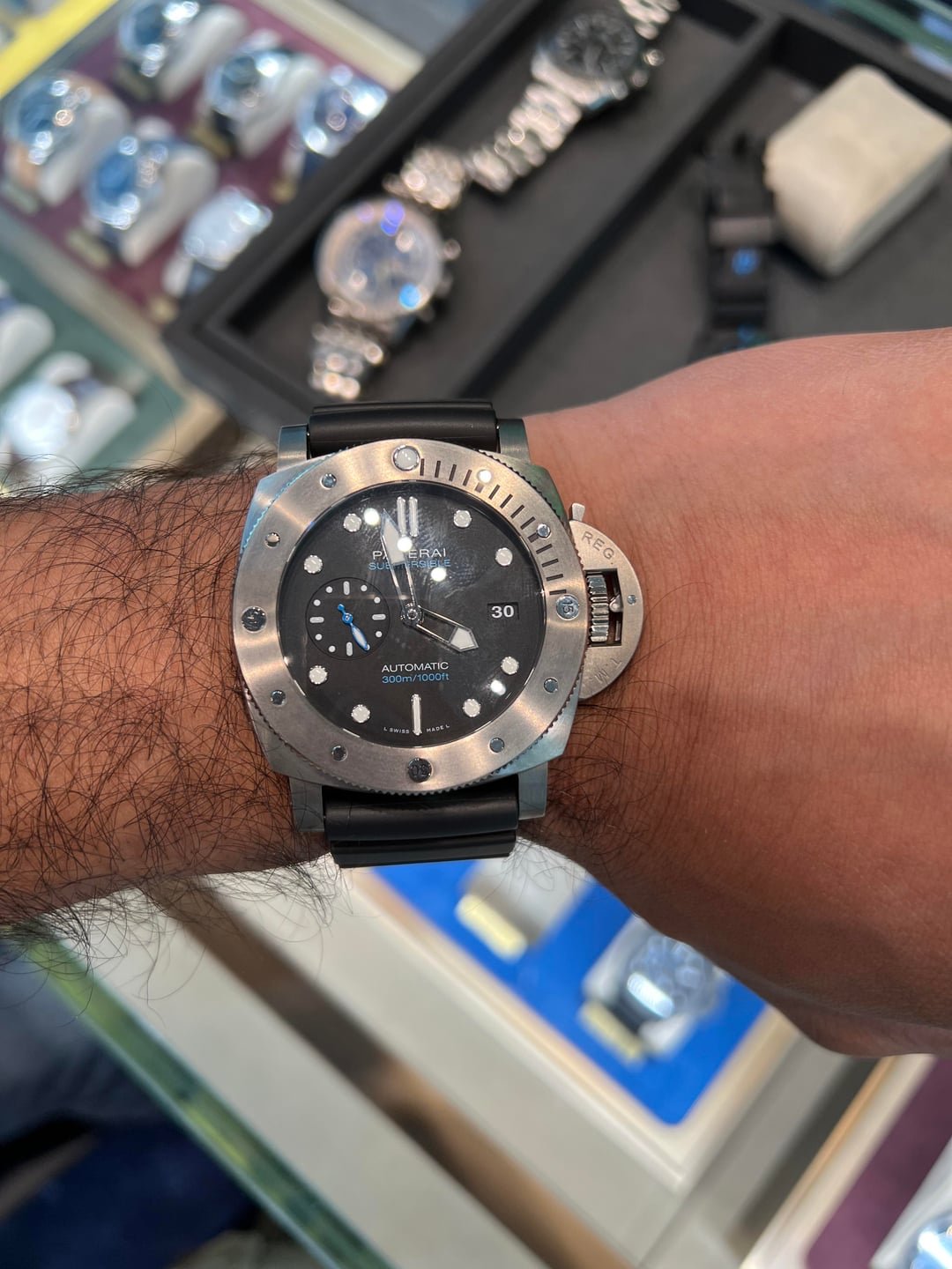 Panerai Submersible 47Mm Large Wrist