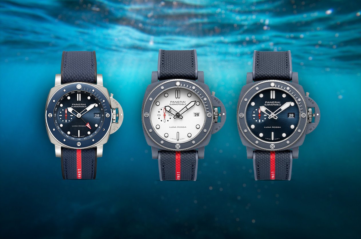 Panerai Submersible Luna Rossa Blue