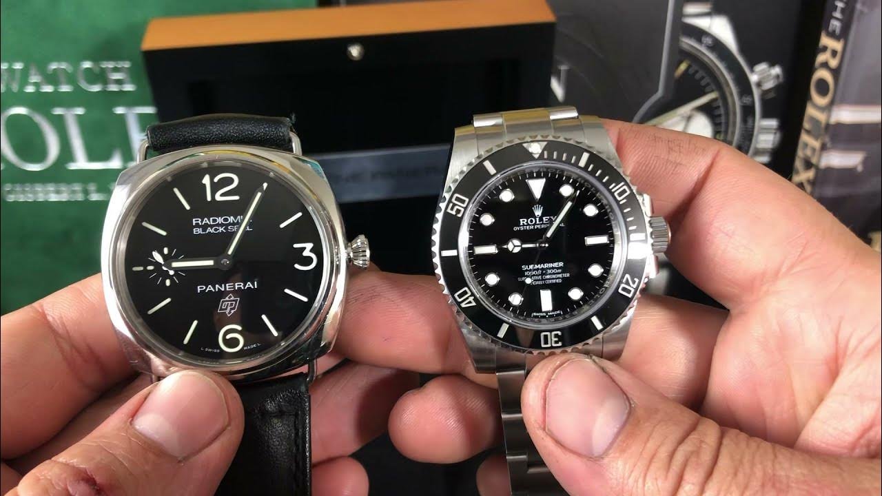 Rolex Submariner Vs Panerai Comparison